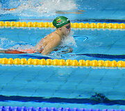 Rūta Meilutytė 100 m krūtine rungties pusfinalyje