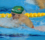 Rūta Meilutytė 100 m krūtine rungties pusfinalyje