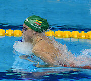 Rūta Meilutytė 100 m krūtine rungties pusfinalyje