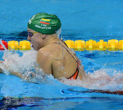 Rūta Meilutytė 100 m krūtine rungties pusfinalyje