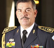 Gvatemalos ginkluotųjų pajėgų vadas Rudy Ortizas