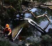 Meksikoje &scaron;alinama i&scaron;siliejusi nafta