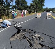 Žemės drebėjimo padariniai Kalifornijoje 