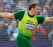Virgilijus Alekna Londone (2012 m.)