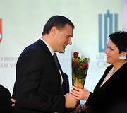 Virgilijus Alekna ir Daina Gudzinevičiūtė