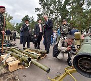 Prorusi&scaron;kų teroristų ginklai