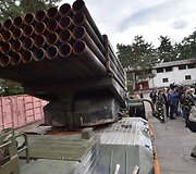 Prorusi&scaron;kų teroristų karinė technika