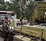 Prorusi&scaron;kų teroristų karinė technika