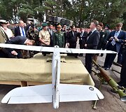 Prorusi&scaron;kų teroristų bepilotis lėktuvas 