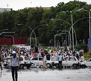 Protestuotojai Pakistane