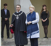 VU mokslo metų pradžios &scaron;ventė