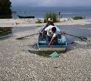 Negyva žuvis Cajititlano ežere