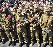 Kijeve į Rytų Ukrainą i&scaron;lydėti &bdquo;Sich&ldquo; bataliono savanoriai 