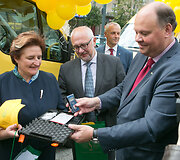 Mokyklinių autobusų perdavimo ceremonija