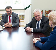 Egidijus Kūris, Deanas Spielmannas ir Dalia Grybauskaitė
