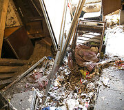 Butas, kuriame buvo laikoma 10 &scaron;unų.