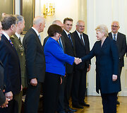 Lietuvos universitetų rektorių susitikimas su Dalia Grybauskaite