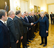Lietuvos universitetų rektorių susitikimas su Dalia Grybauskaite