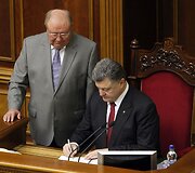 Ukrainos prezidentas Petro Poro&scaron;enka