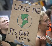 &bdquo;Žmonių klimatas&ldquo; &ndash; eisena Niujorke 