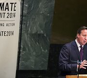 Didžiosios Britanijos ministras pirmininkas Davidas Cameronas
