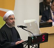 Irano prezidentas Hassanas Rouhani