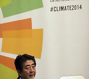Japonijos ministras pirmininkas Shinzo Abe
