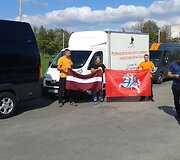 Ukrainos kariams bus nuvežta i&scaron; Lietuvos ir Latvijos žmonių surinkta parama