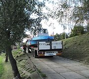Vilniuje į Nerį nuleistas dar vienas laivas