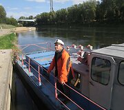 Vilniuje į Nerį nuleistas dar vienas laivas