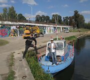 Vilniuje į Nerį nuleistas dar vienas laivas