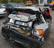 &bdquo;Audi&ldquo; automobilis po avarijos 