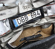 &bdquo;Audi&ldquo; automobilis po avarijos 