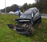 &bdquo;Lexus&ldquo; avarija Grigi&scaron;kėse
