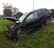 &bdquo;Lexus&ldquo; avarija Grigi&scaron;kėse