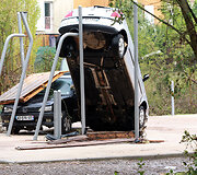 Staigaus potvynio padariniai Prancūzijos pietuose