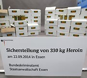 Stiklainiuose paslėptas heroinas 