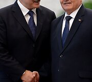 Aliaksandras Luka&scaron;enka ir Noclae Timofti