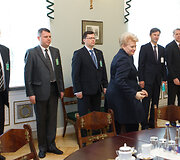Prokurorų susitikimas su Dalia Grybauskaite