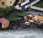 Potvynio padariniai Norvegijos vakaruose