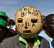 Protestuotojai Burkina Faso sostinėje