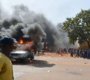 Protestuotojai Burkina Faso sostinėje