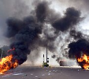 Protestuotojai Burkina Faso sostinėje