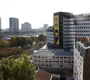 Gaisras &bdquo;Radio France&ldquo; pastate, Paryžiuje.