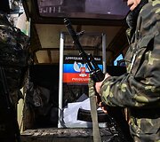 Rinkimai Donecke, Ukrainoje. 