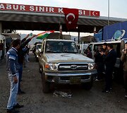 Irako kurdų kovotojai Turkijoje