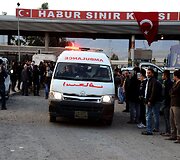 Irako kurdų kovotojai Turkijoje