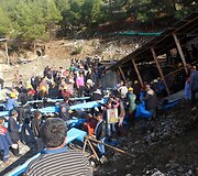 Turkijos anglies kasykloje bandoma i&scaron;gelbėti po žeme įkalintus angliakasius 