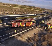 Autobuso avarija Ispanijoje 
