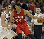 Kevinas Love ir Anthony Davisas